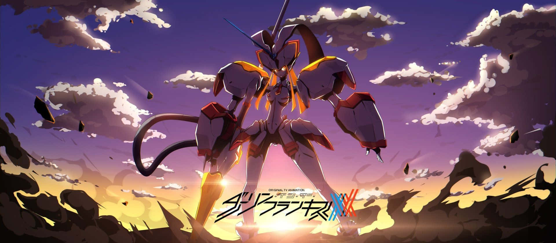 Embrace The Power Of A Young Heart In Darling Franxx Wallpaper
