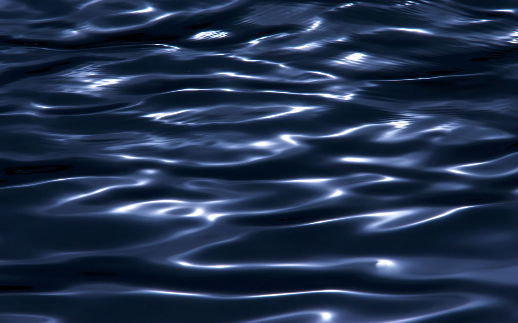 Desktop Wallpaper Of Gentle Deep Blue Water Ripples Making A Pattern