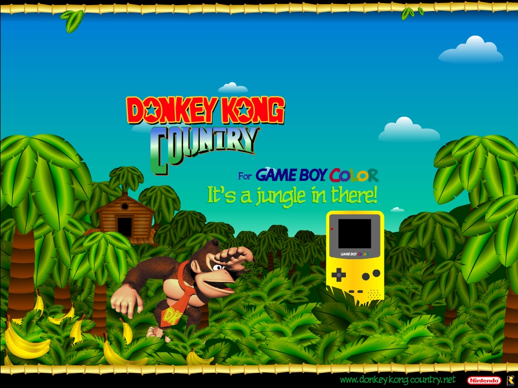 Donkey Kong Country Gbc Wallpaper By Chillmanstudios