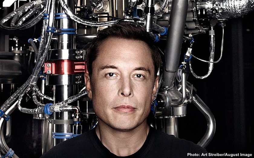 Larry Page Elon Musk at DARPA Robotics Challenge