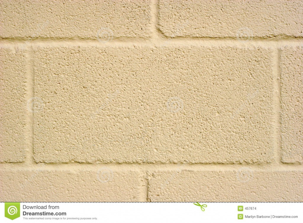 Cream Color Wall Textures Concrete Block Background