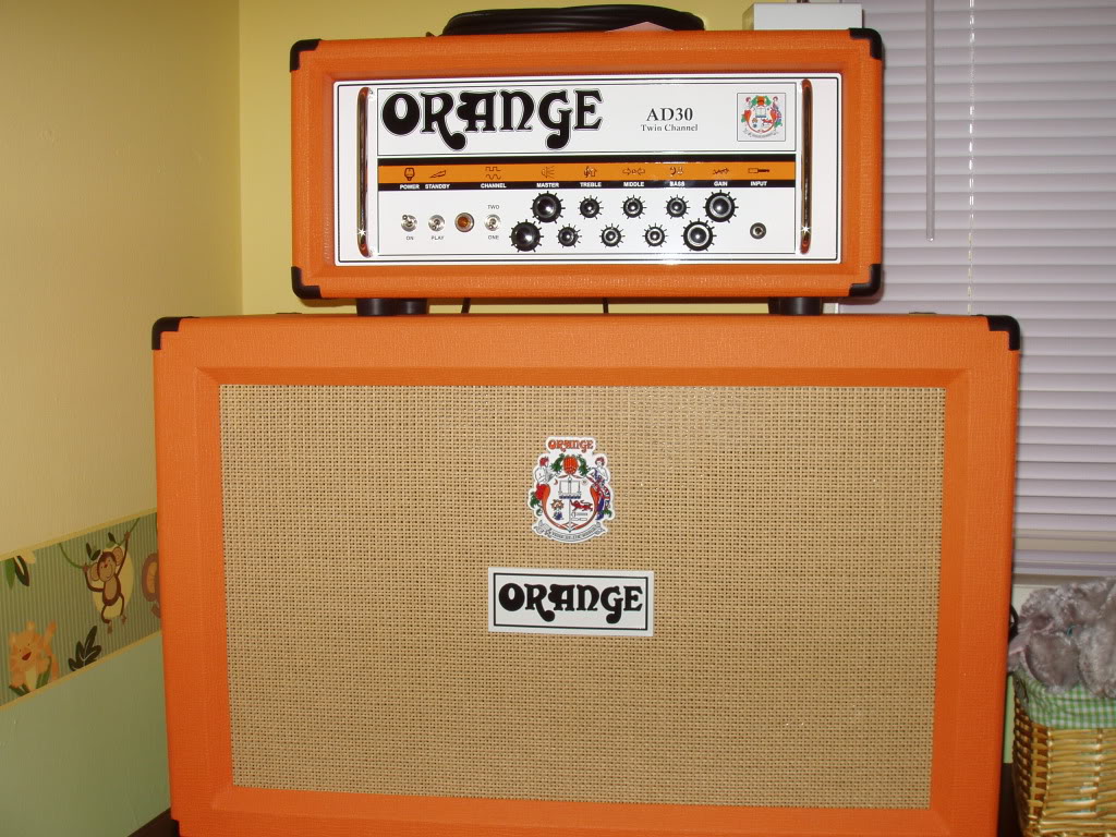 Orange Amp Wallpaper