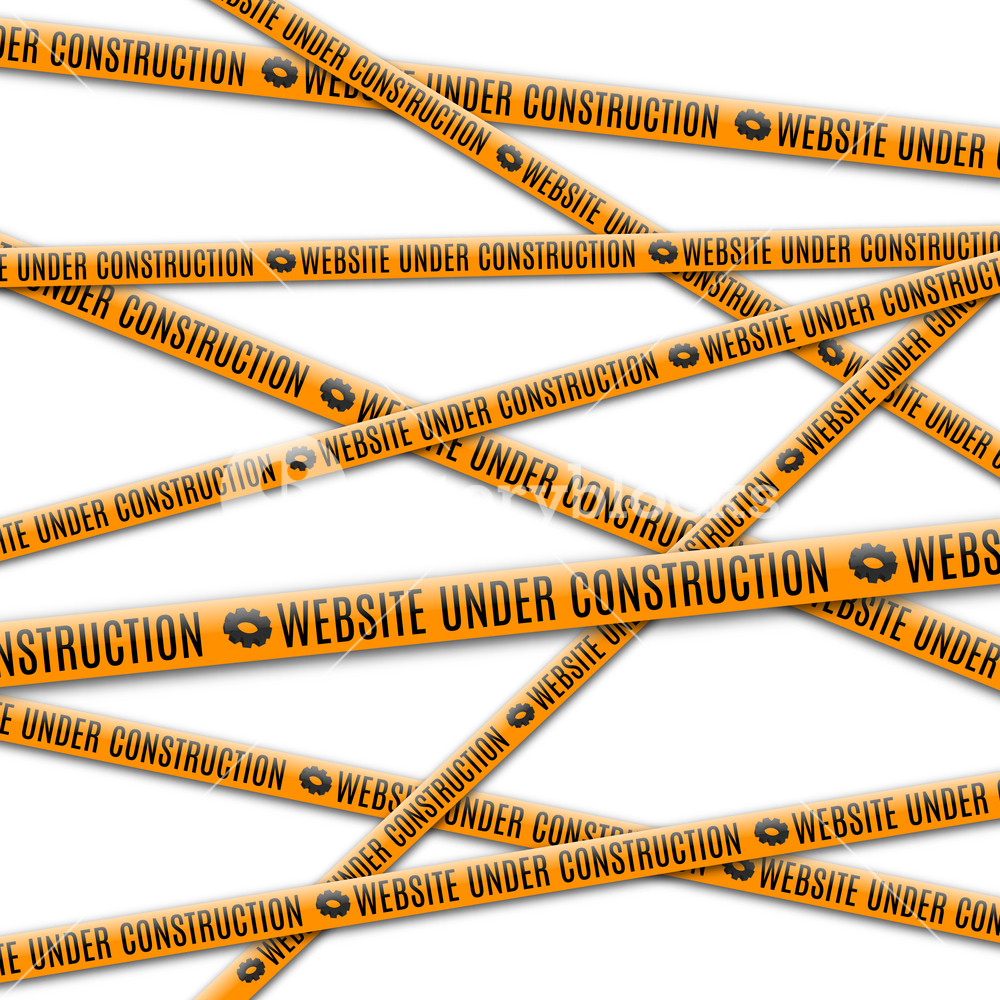 Abstract Background With Yellow Tape For Fencing And The Text