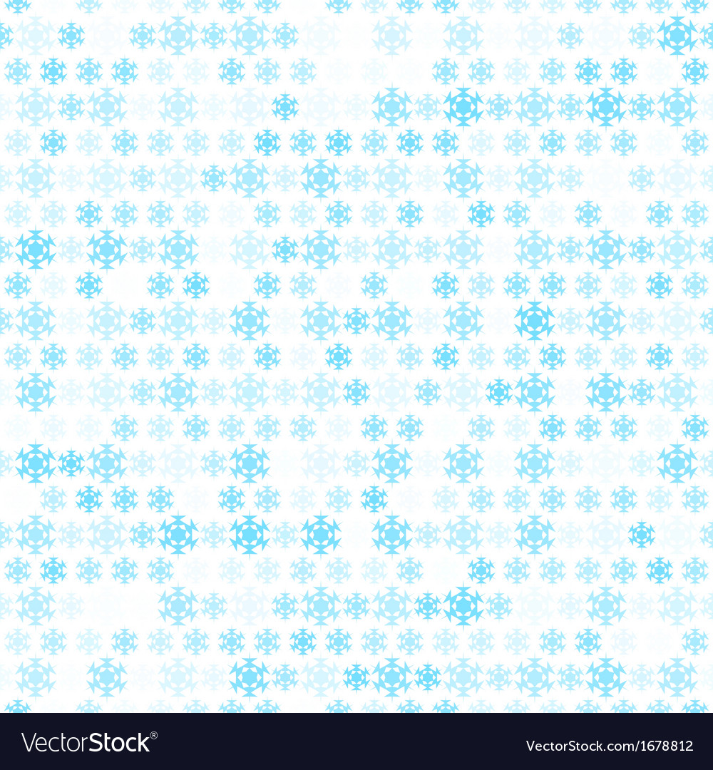 Abstract snow flake pattern wallpaper Royalty Free Vector
