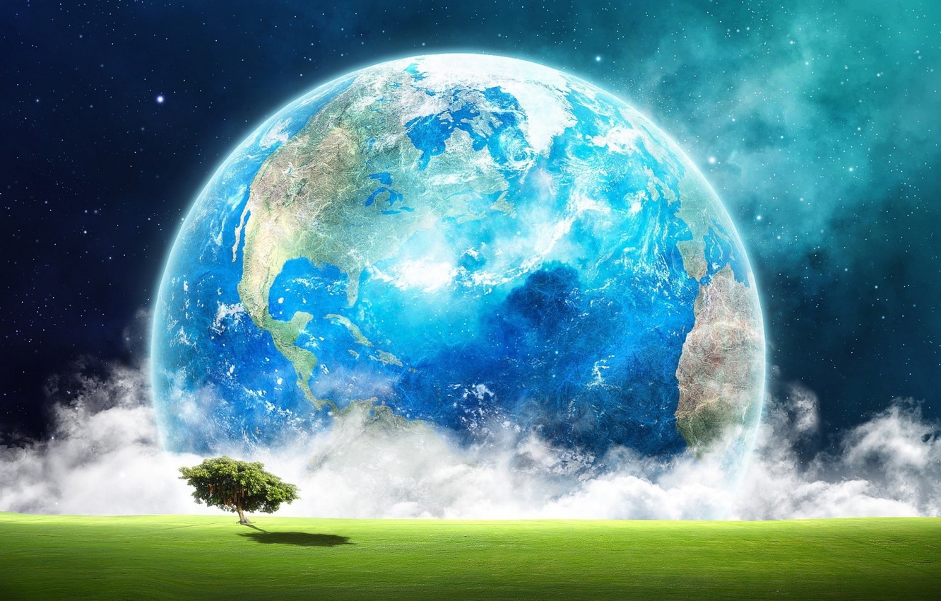 Free download Wallpaper space green earth images for desktop section  [1332x850] for your Desktop, Mobile & Tablet | Explore 28+ Wallpaper Earth  | Earth Wallpapers, Earth Desktop Backgrounds, Iced Earth Wallpapers