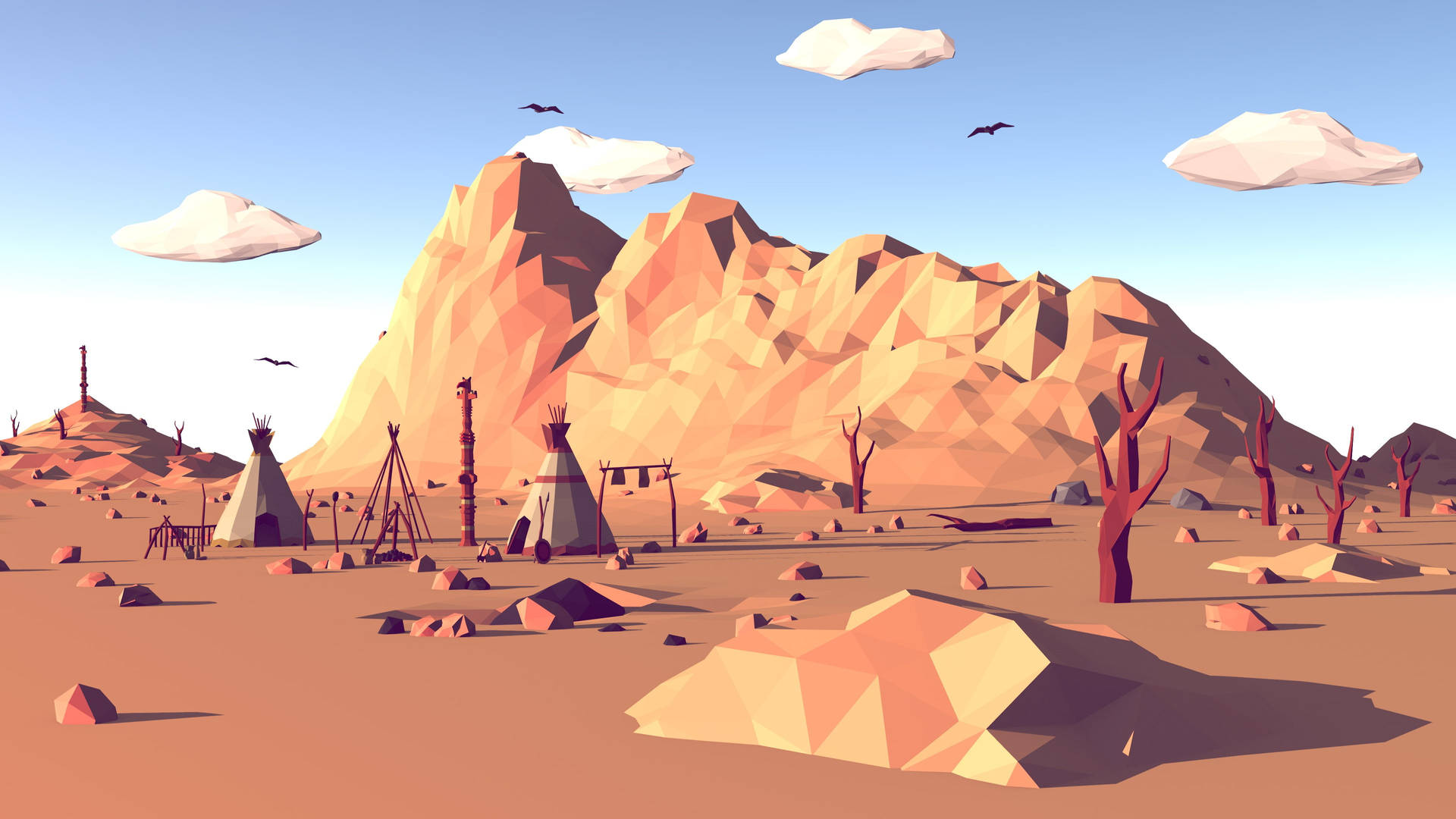 Top Polygon Art Wallpaper Full HD 4k To Use