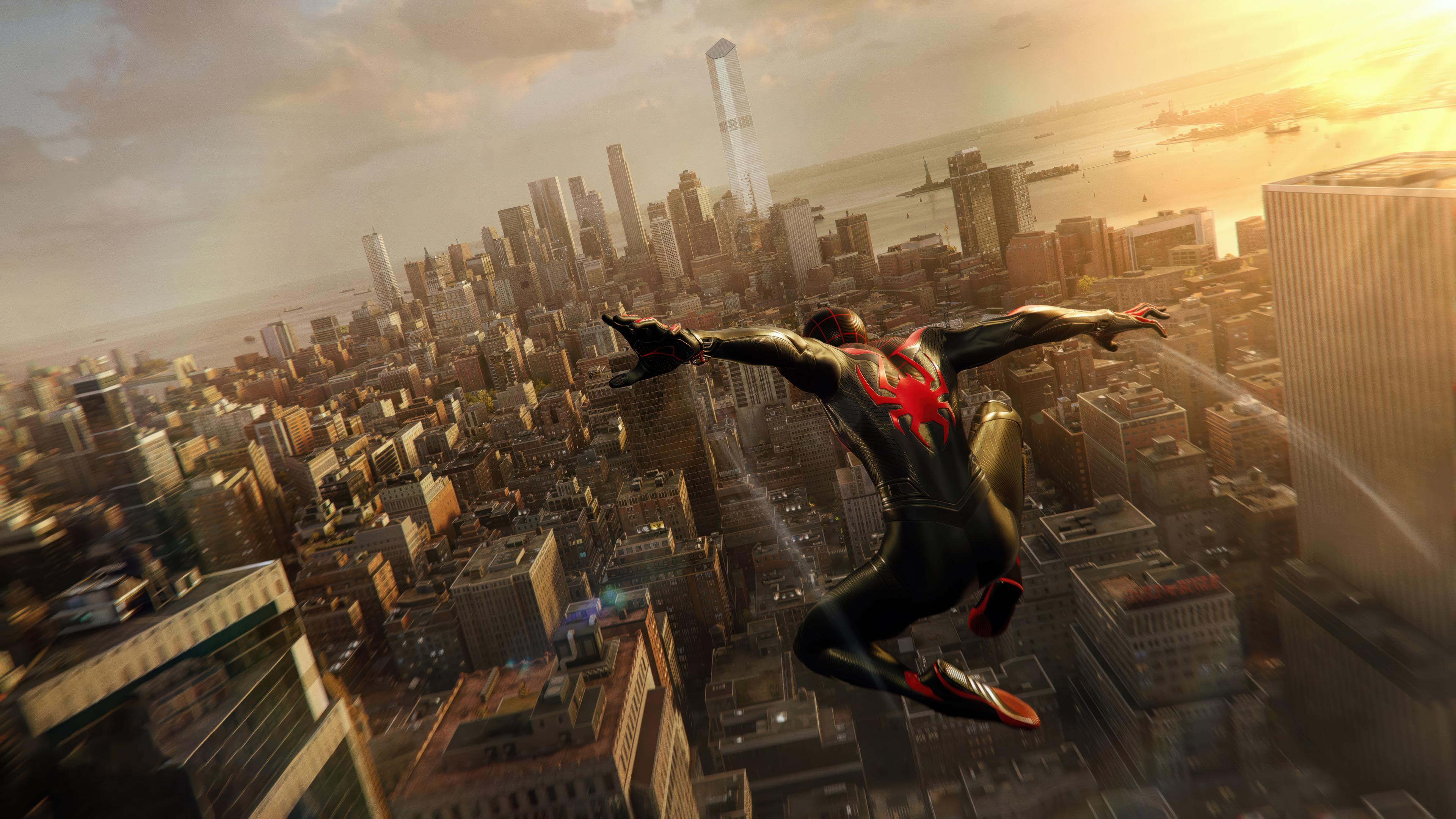 Miles Morales Marvel S Spider Man Video Game 4k Wallpaper iPhone