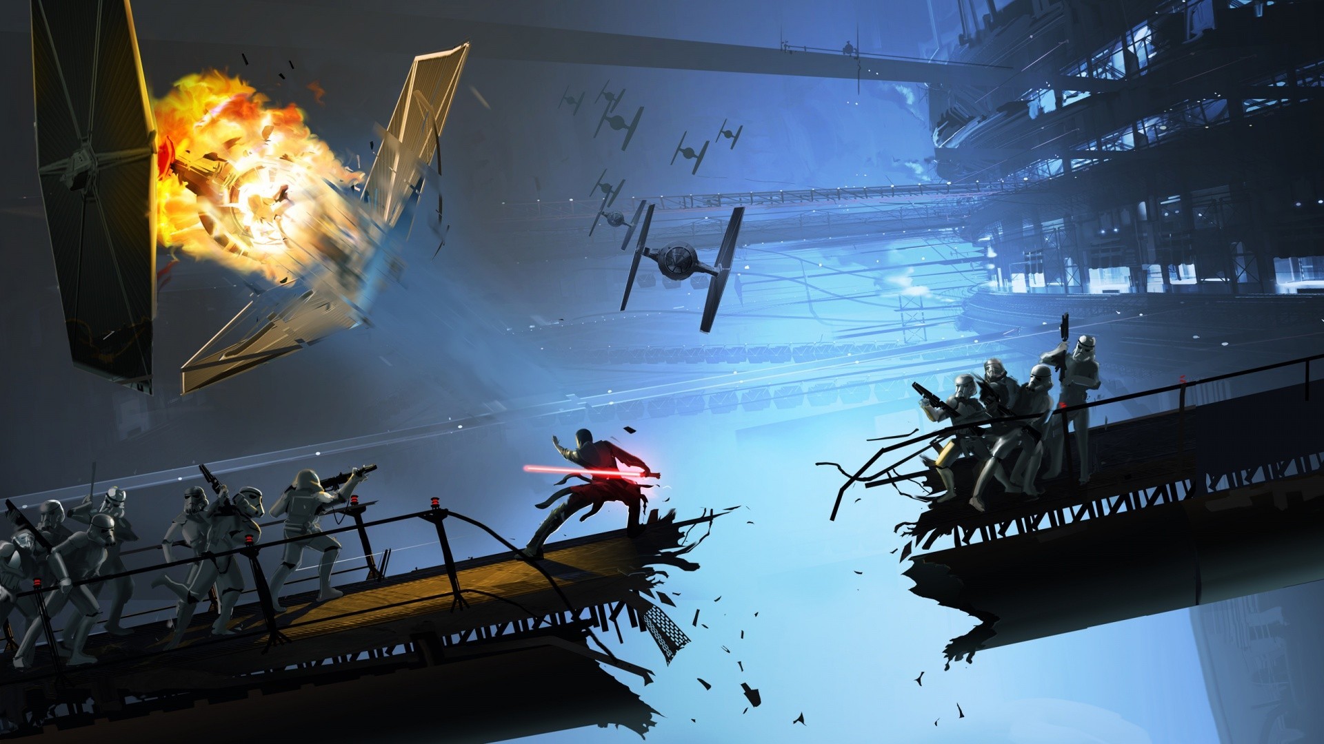 Star Wars Dual Monitor Wallpaper
