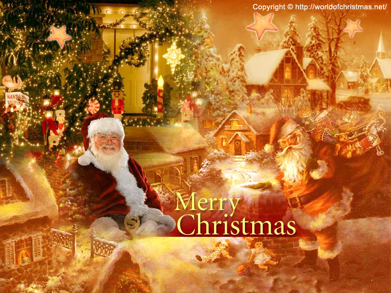 Claus Wallpaper Santa Fre Desktop