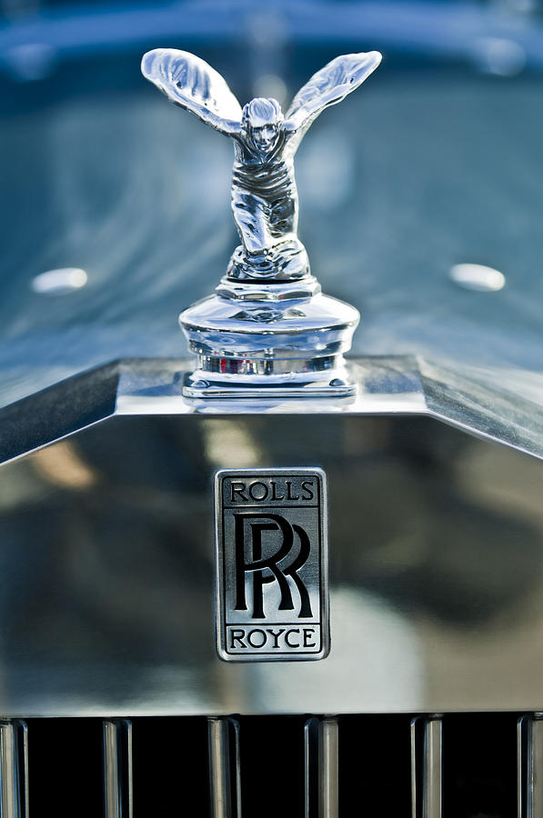 Rolls Royce Hood Ornament Photograph By Jill Reger