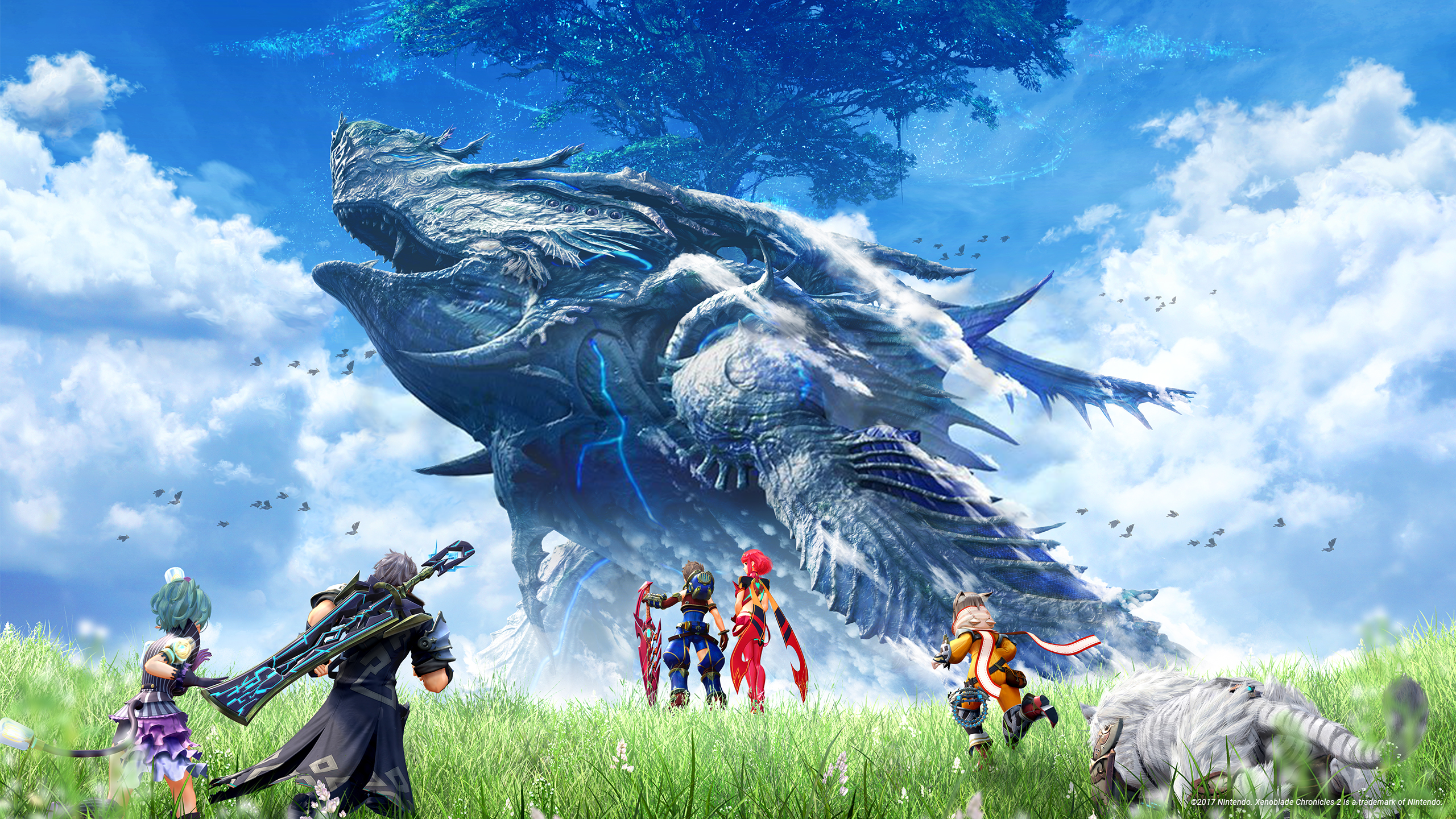 I Removed The Logo For This Xenoblade Chronicles Wallpaper