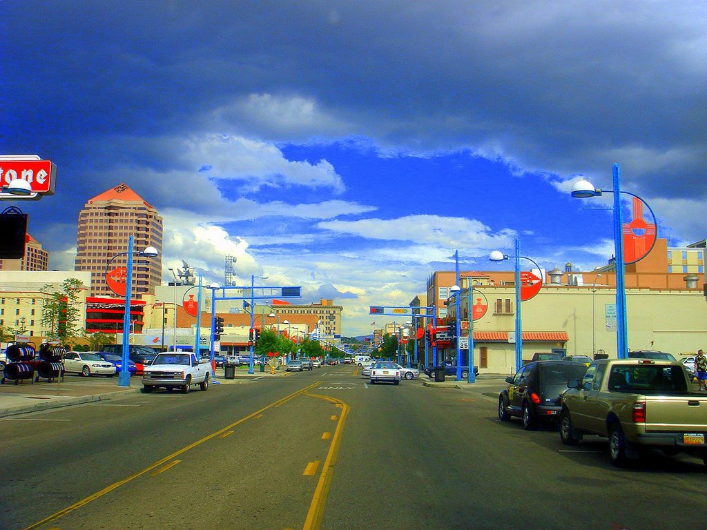 Route In Downtown Albuquerque It S Available As Desktop Wallpaper