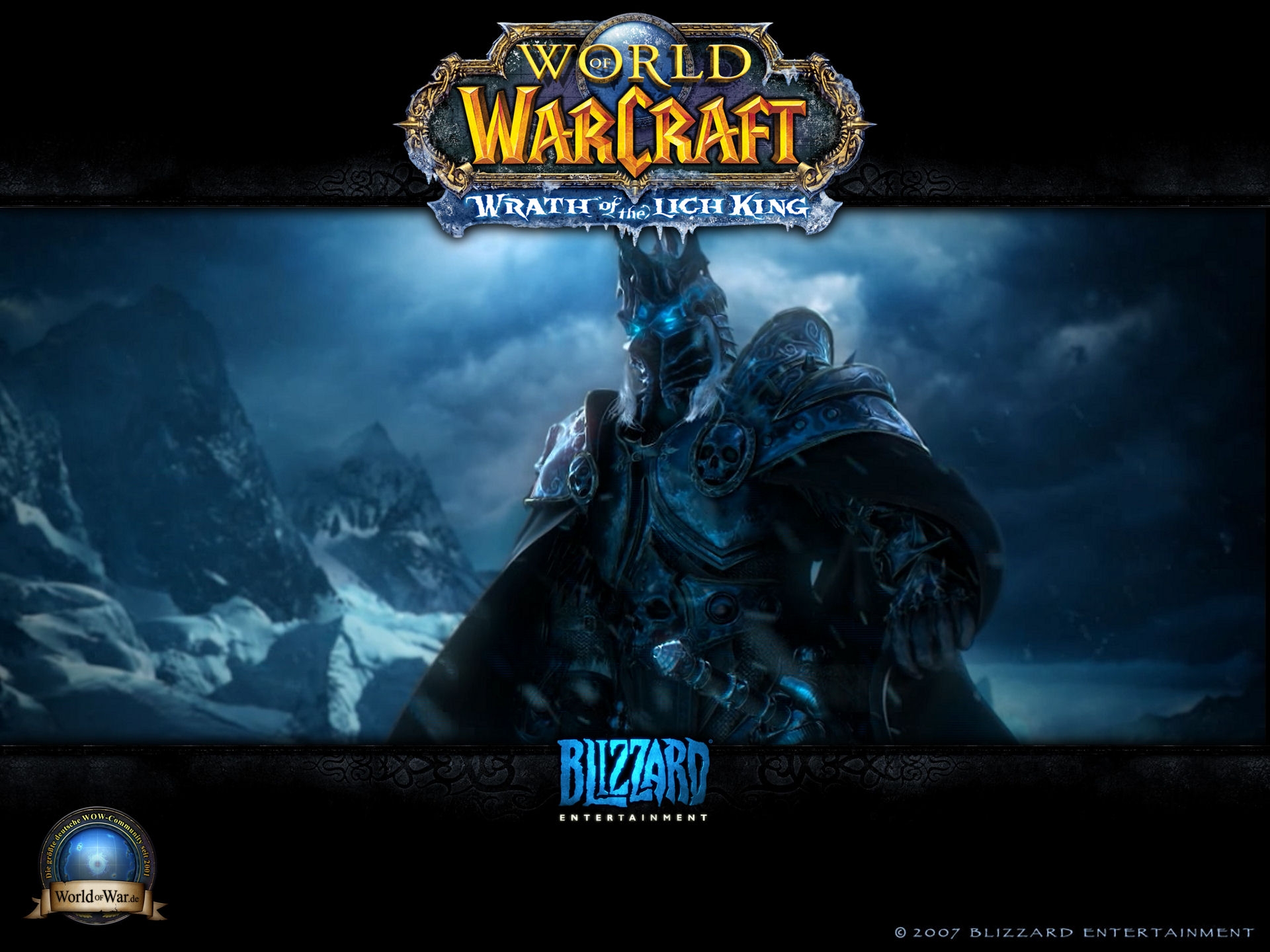 Wrath Of The Lich King Wallpaper World Warcraft Die Wow