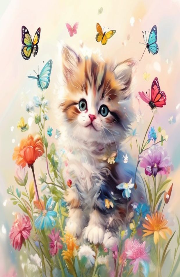 Cute Kitty Wallpaper