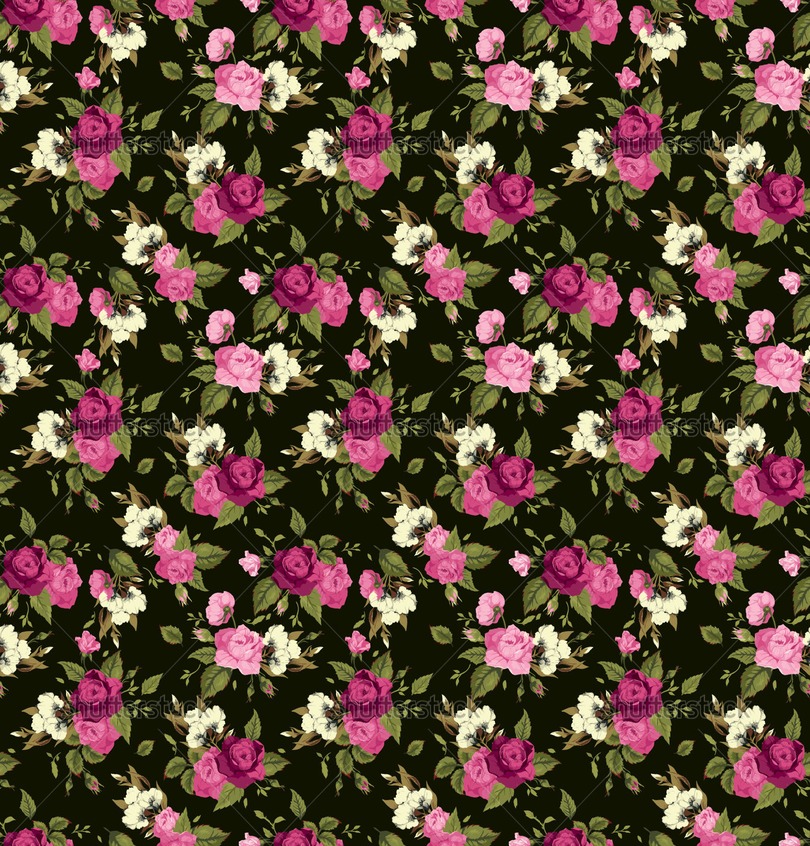 Showing Gallery For Pink And Black Floral Backgrounds