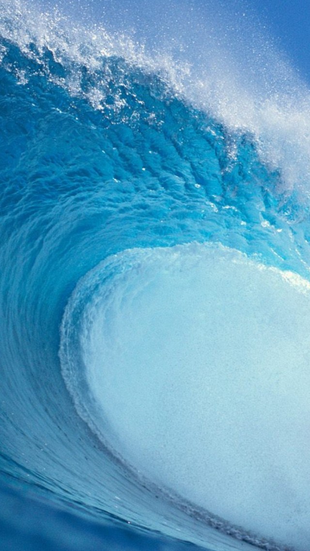 Waves Ocean iPhone 5s Wallpaper iPad