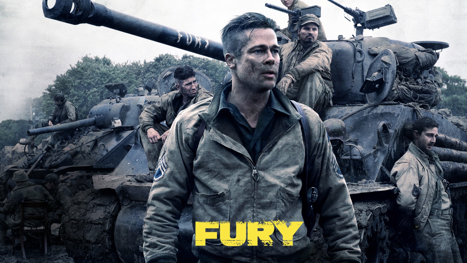 Fury Movie HD Wide Wallpaper