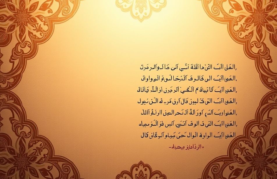 Islamic Poetry In Urdu Wallpaper