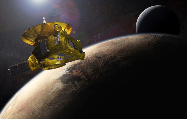 New Horizons Pluto Dwarf Pla Space Surface Star Wallpaper