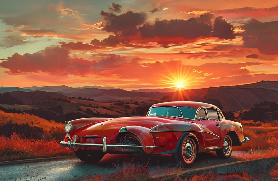 Classic Car Background