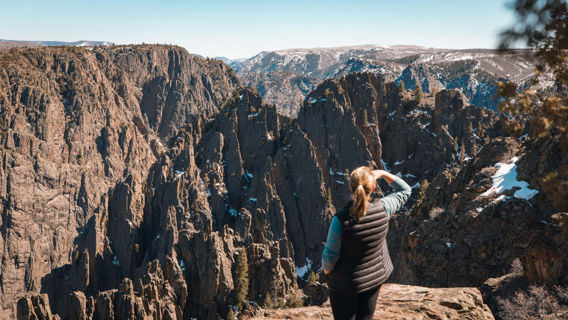A Breathtaking Of Black Canyon Wallpaper