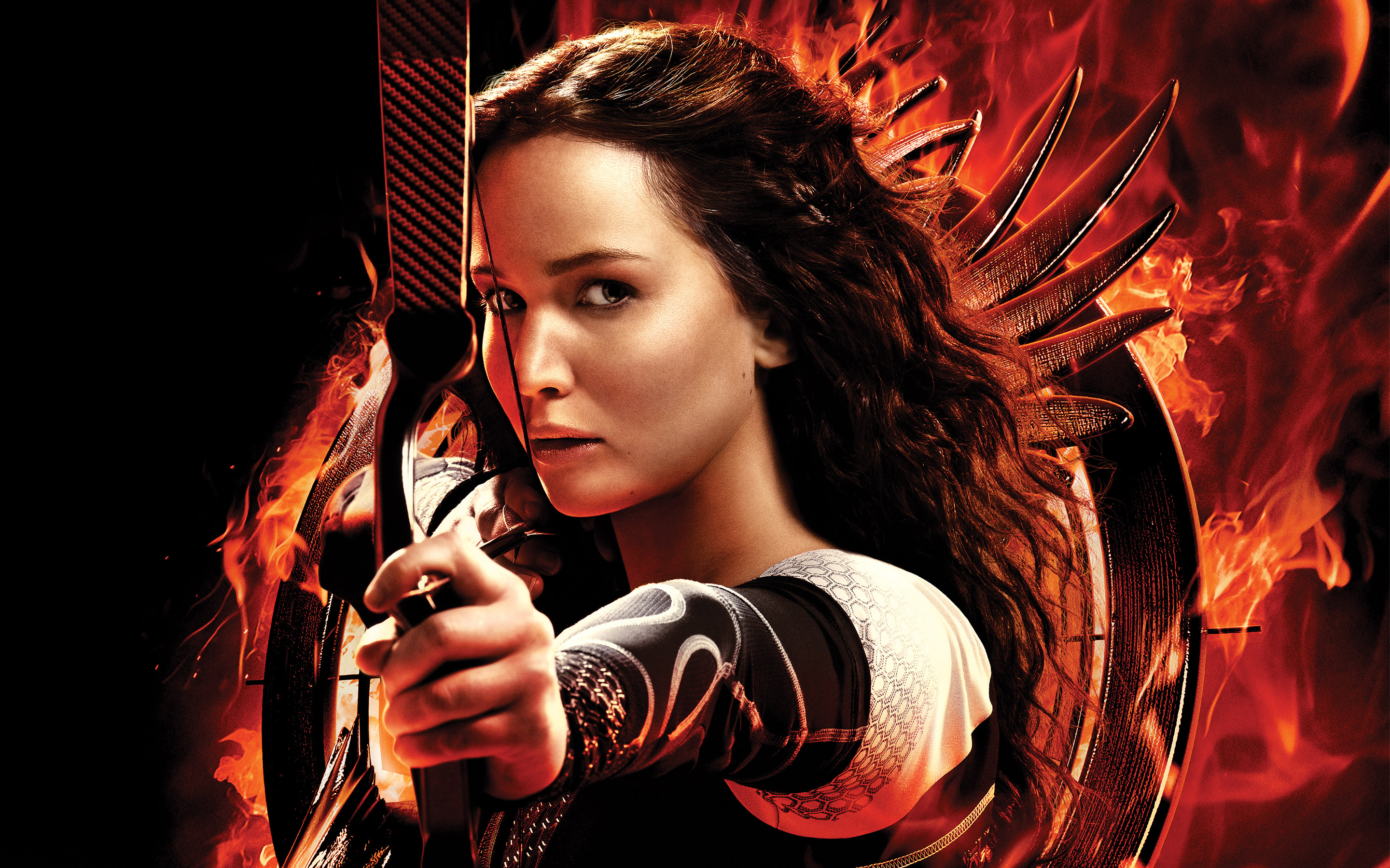 Katniss Jennifer Lawrence Covers Sfondi HD