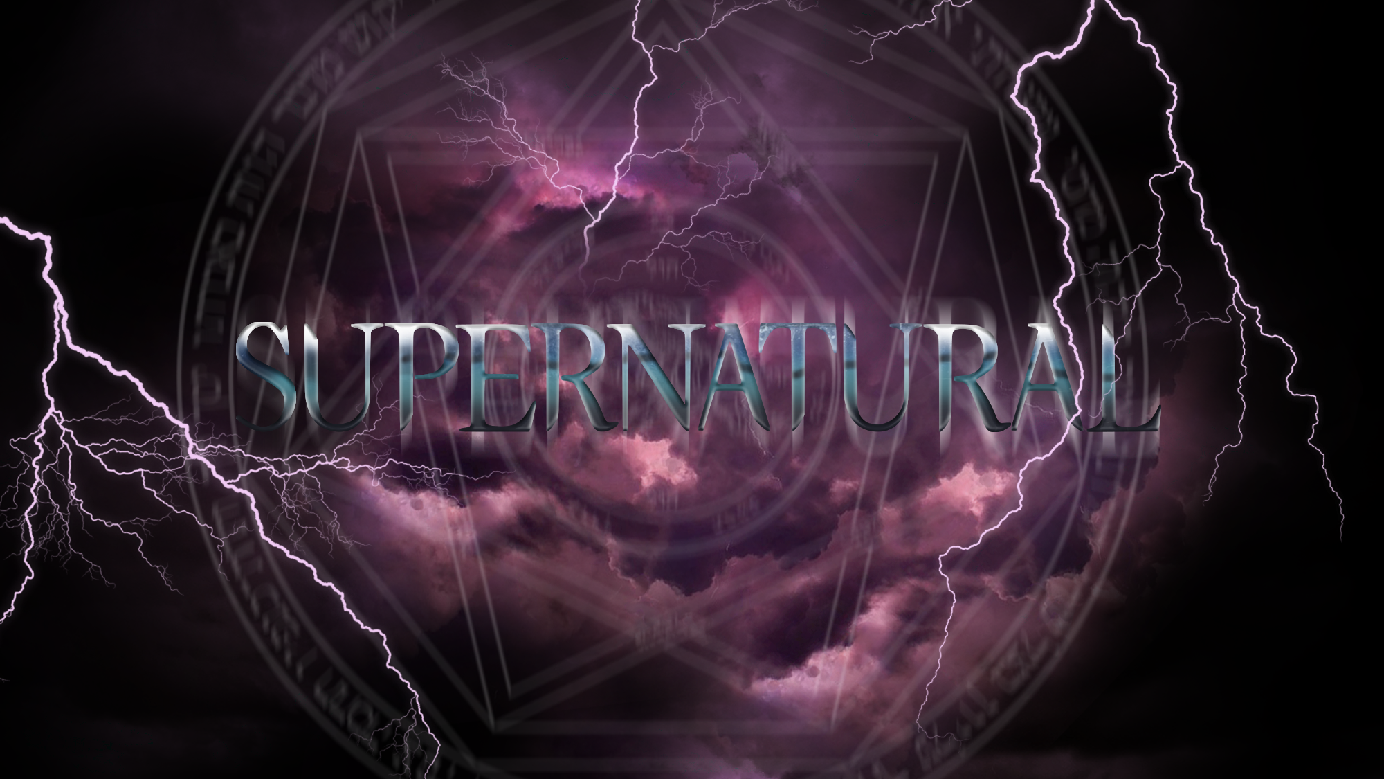 Supernatural Logo Series Season Storm By Brandonarboleda On