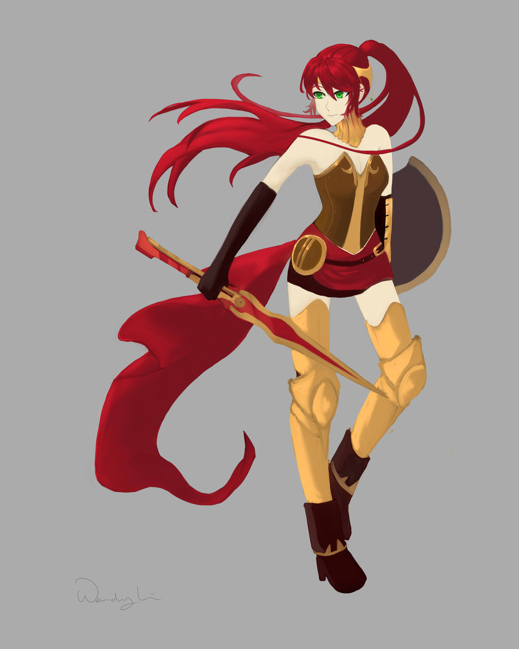 Free download Pyrrha Nikos by To To Tofu on [1024x1280] for your