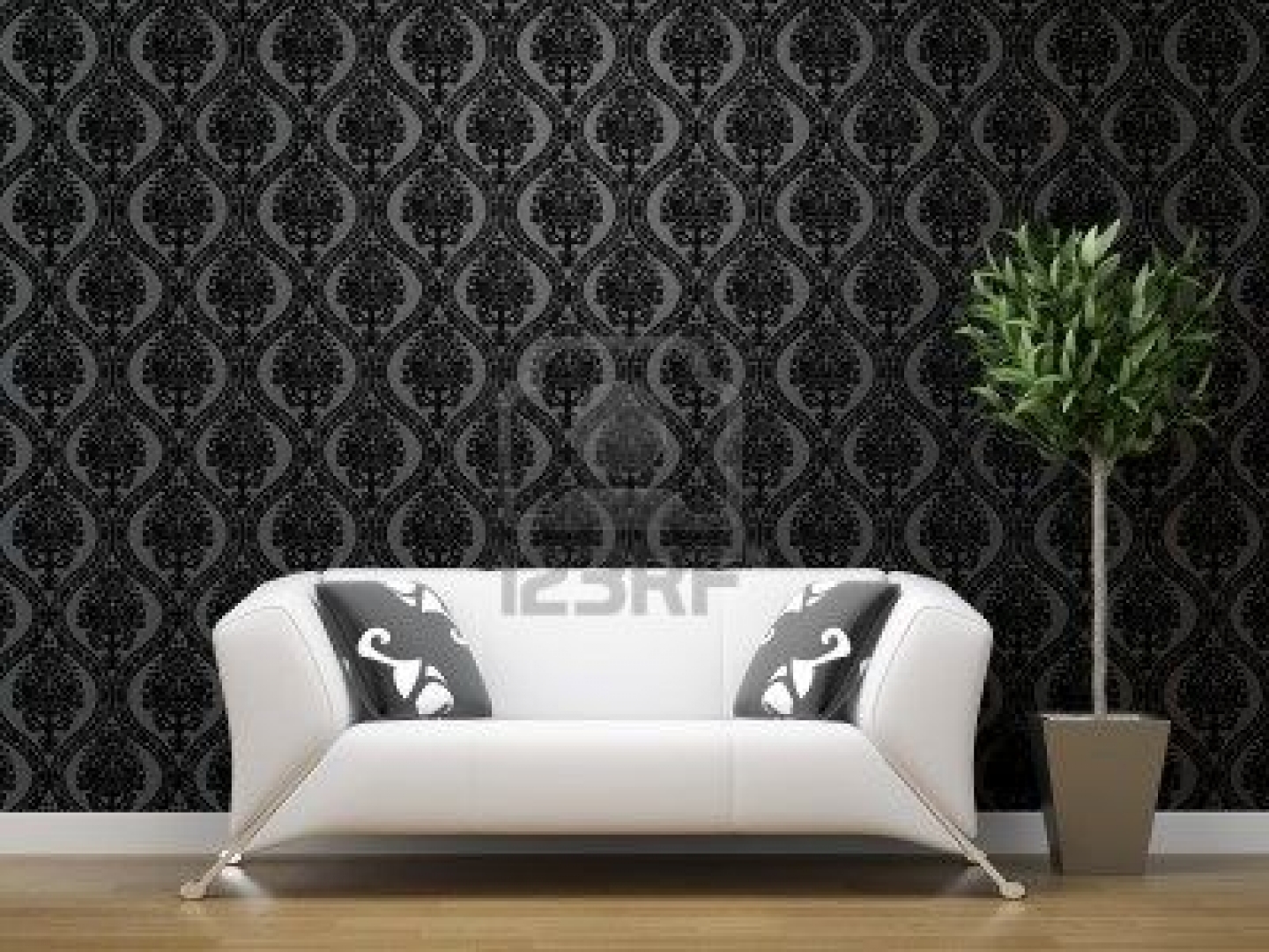 Black And Silver Wallpaper Green With Design