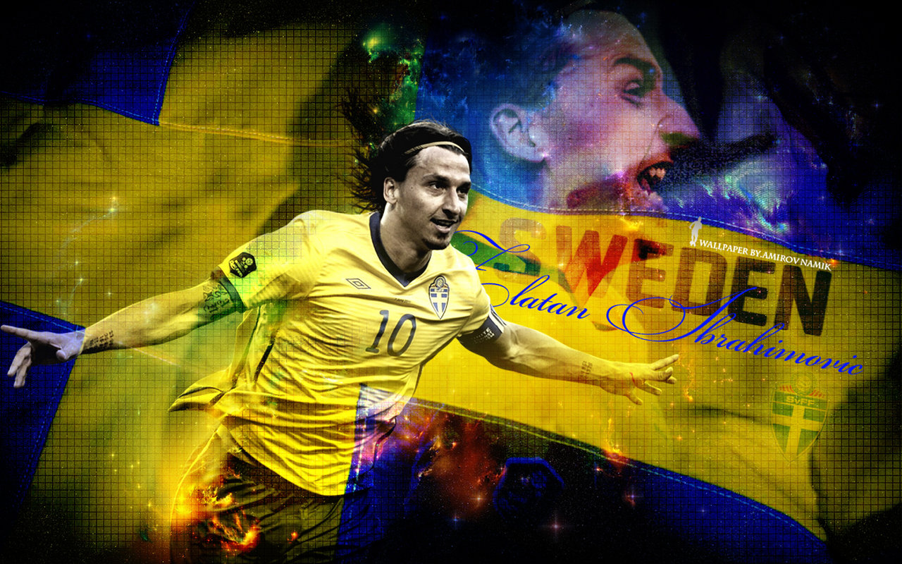 Zlatan Ibrahimovic 2014 Sweden   Football HD Wallpapers