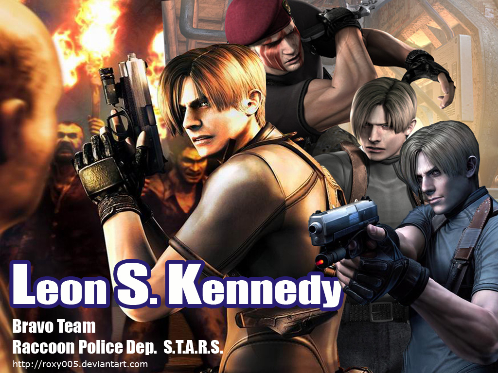 Leon S Kennedy Resident Evil Wallpaper