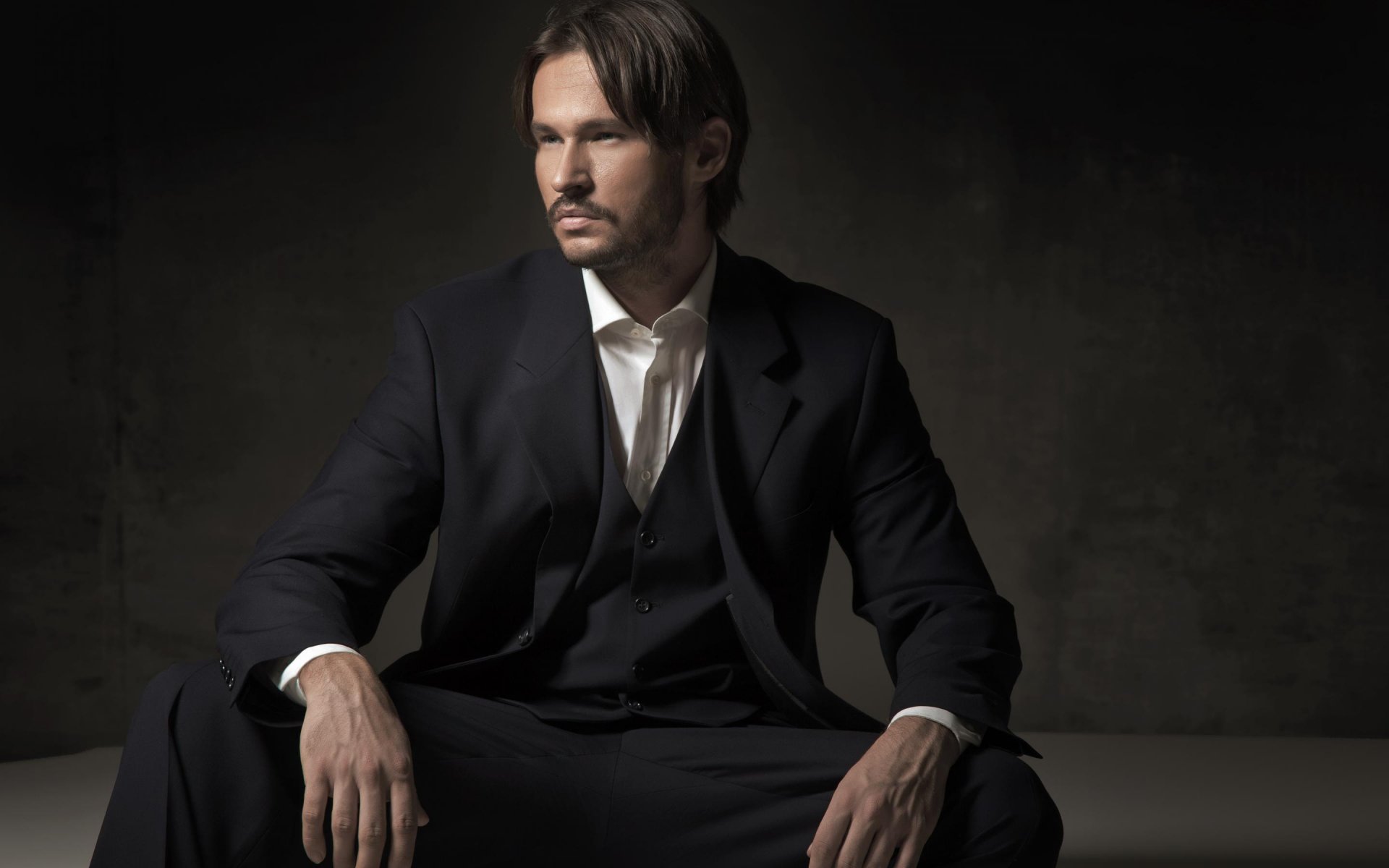 Elegant Man Model Wallpaper