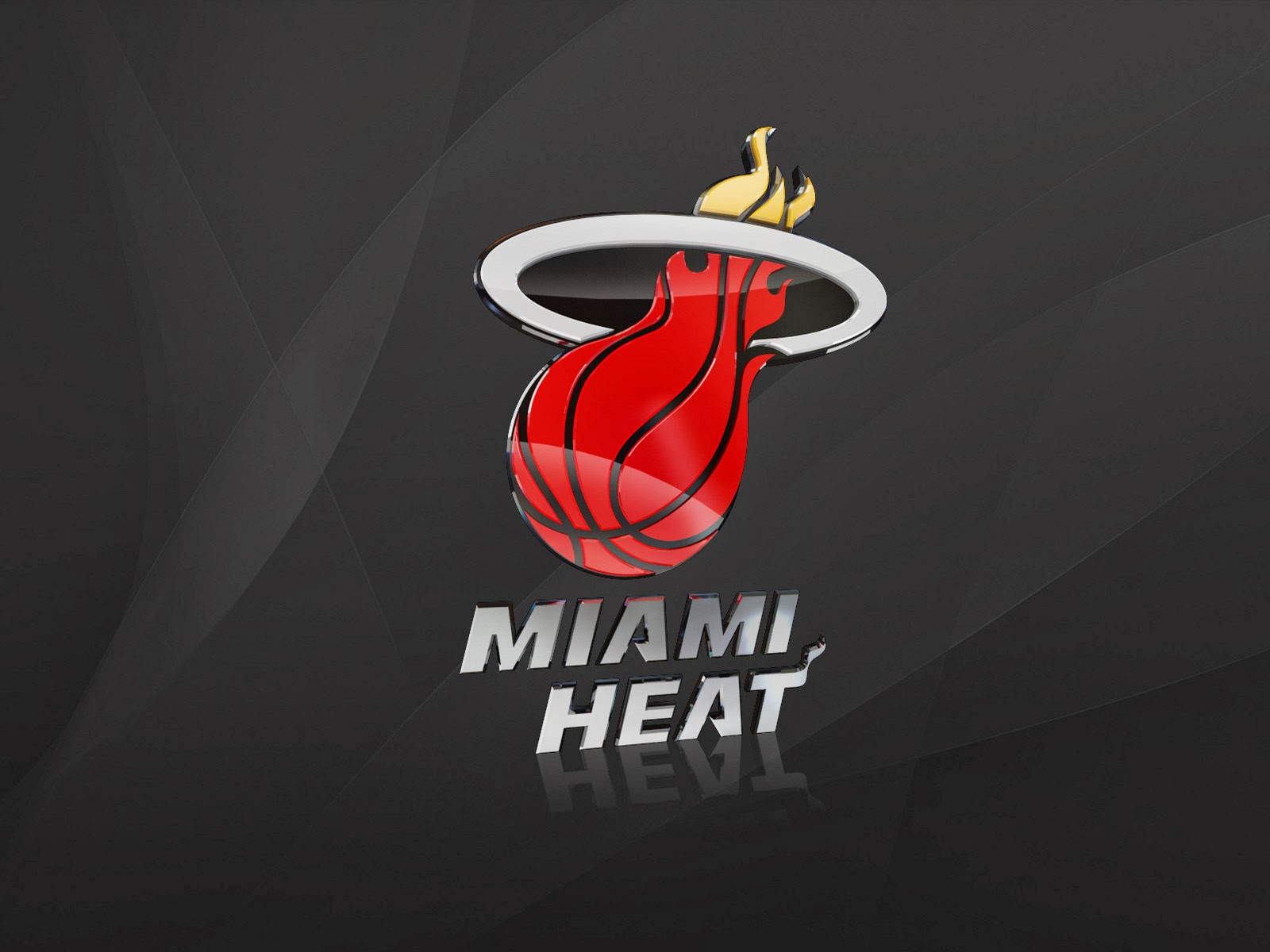 Miami Heat 3d Logo Nba HD Desktop Wallpaper C A T