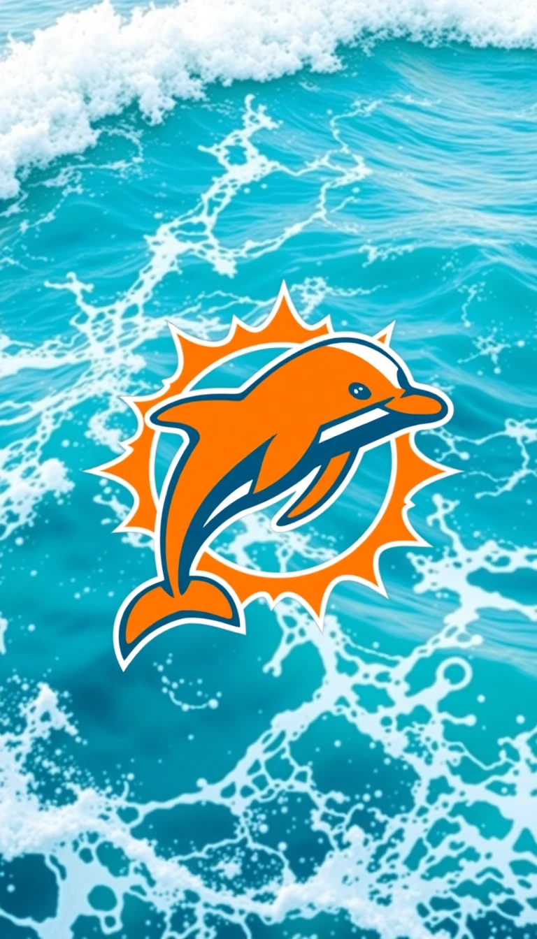 Miami Dolphins Logo Wallpaper