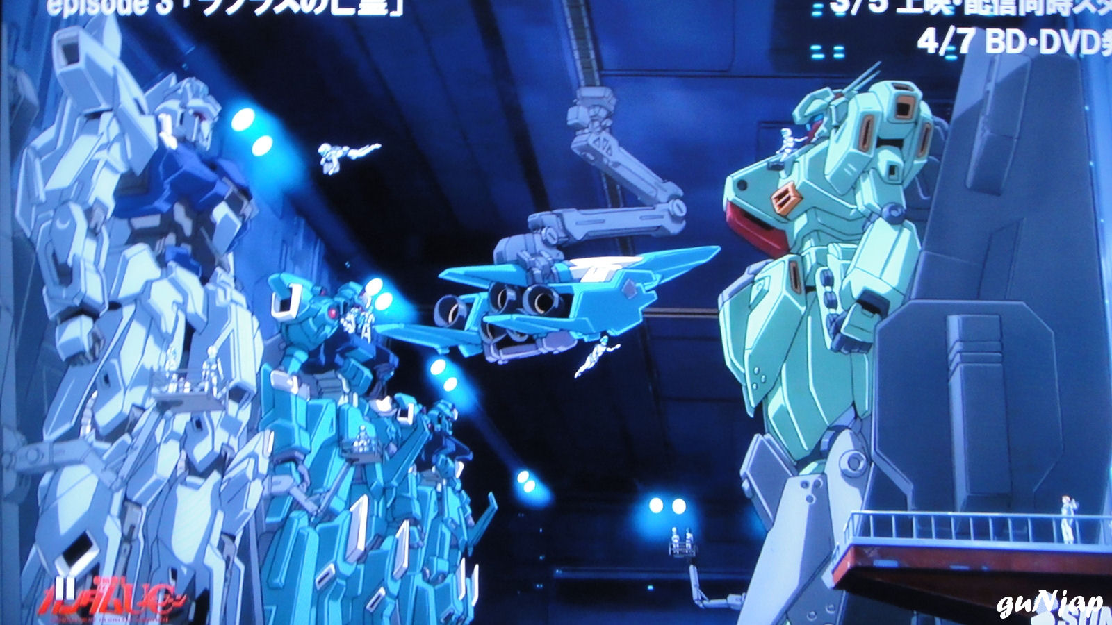 guNjap Gundam UC Unicorn ep3 Spectre of Laplace No10 WALLPAPER