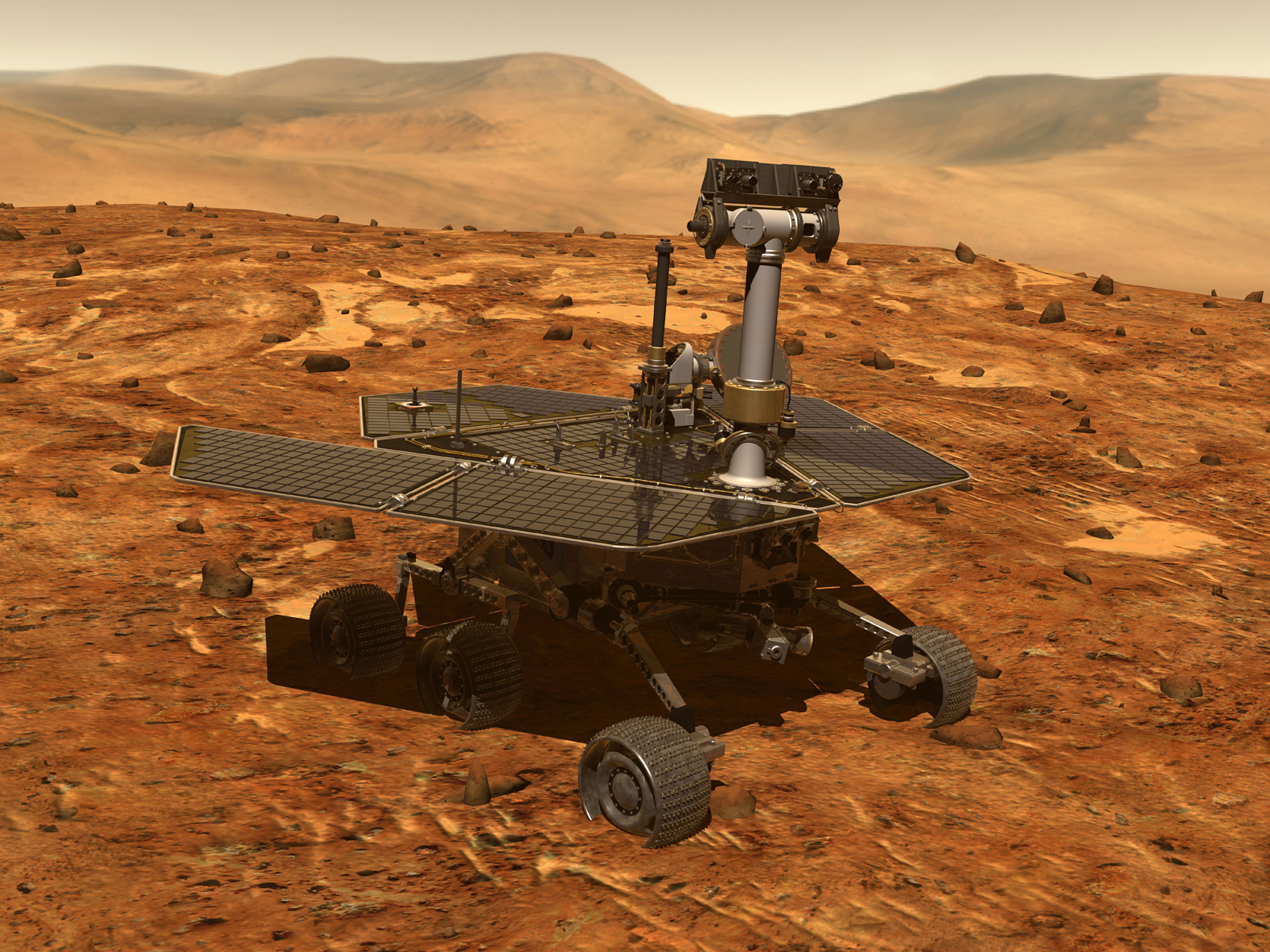 Mars Exploration Rover Full HD High Definition Wallpaper