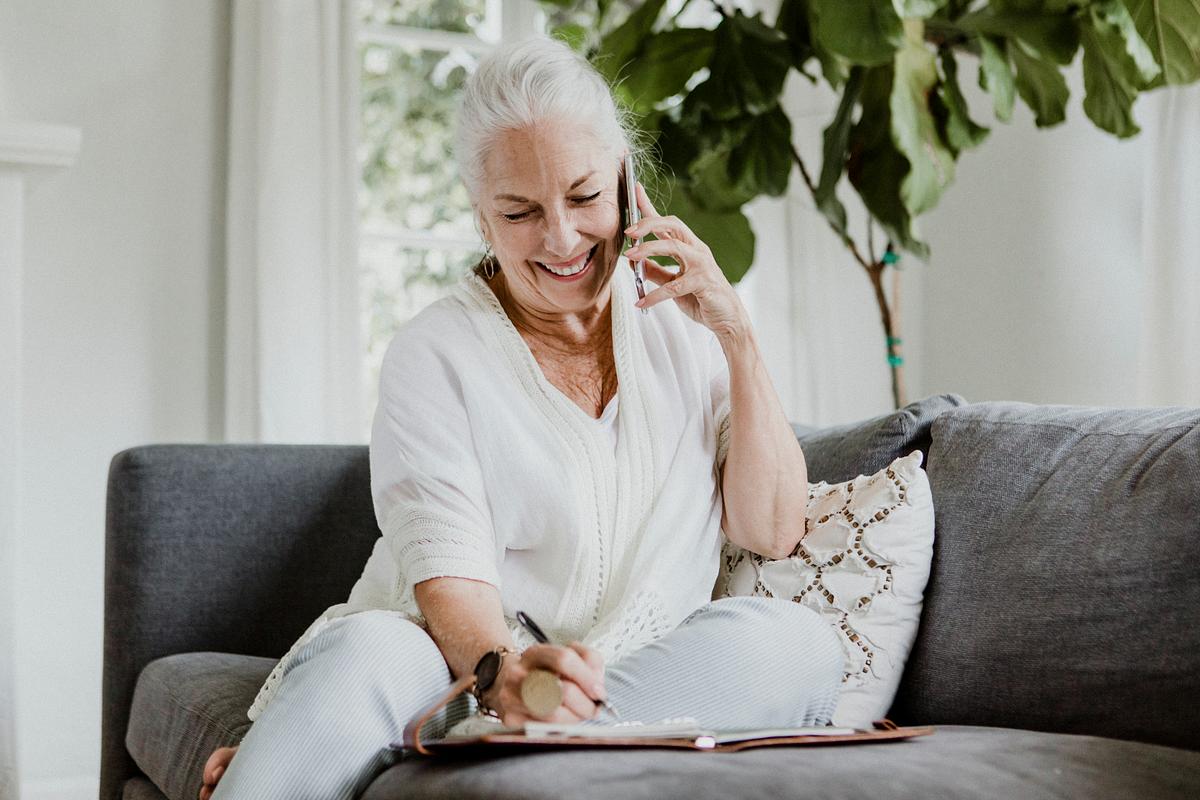 Woman Elderly Image Wallpaper