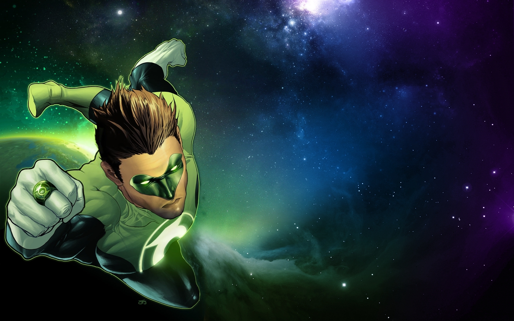 Green Lantern Wallpaper Background