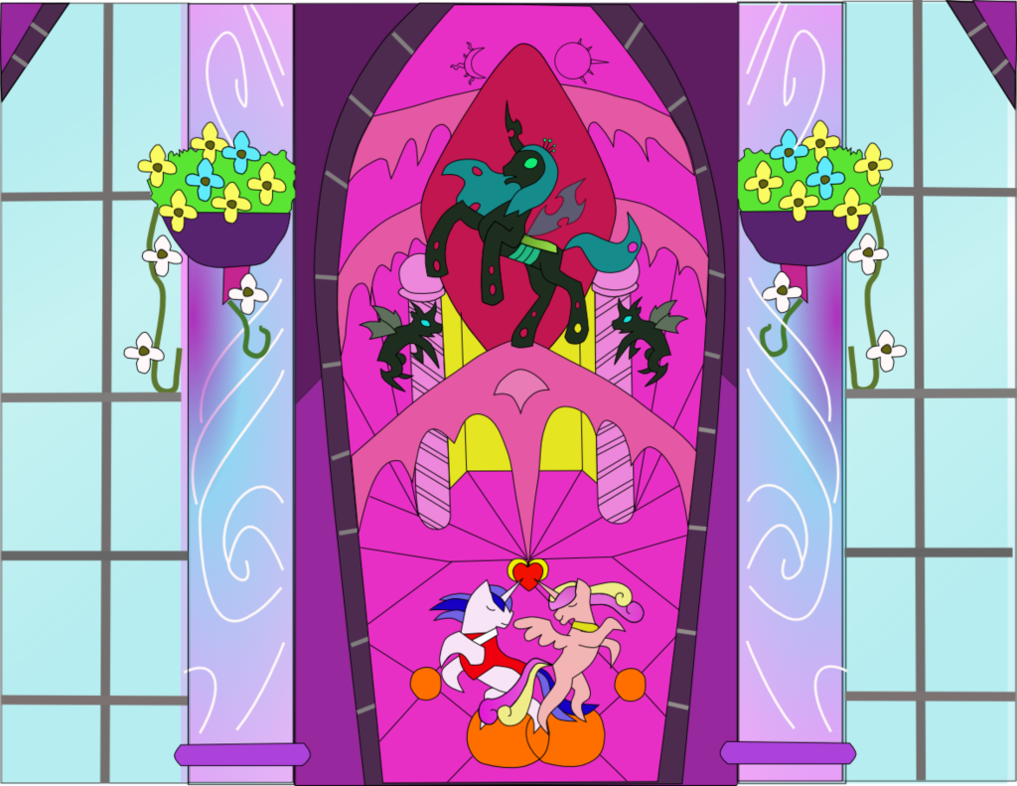 Mlp Stained Glass Window By Dreamactualizer