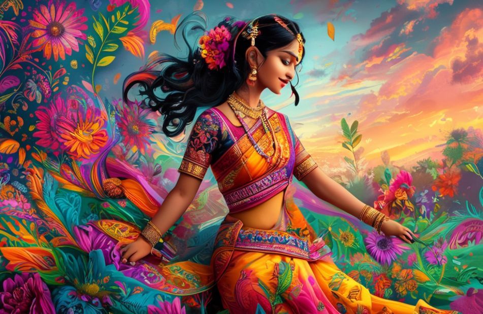 Indian Girl Wallpaper