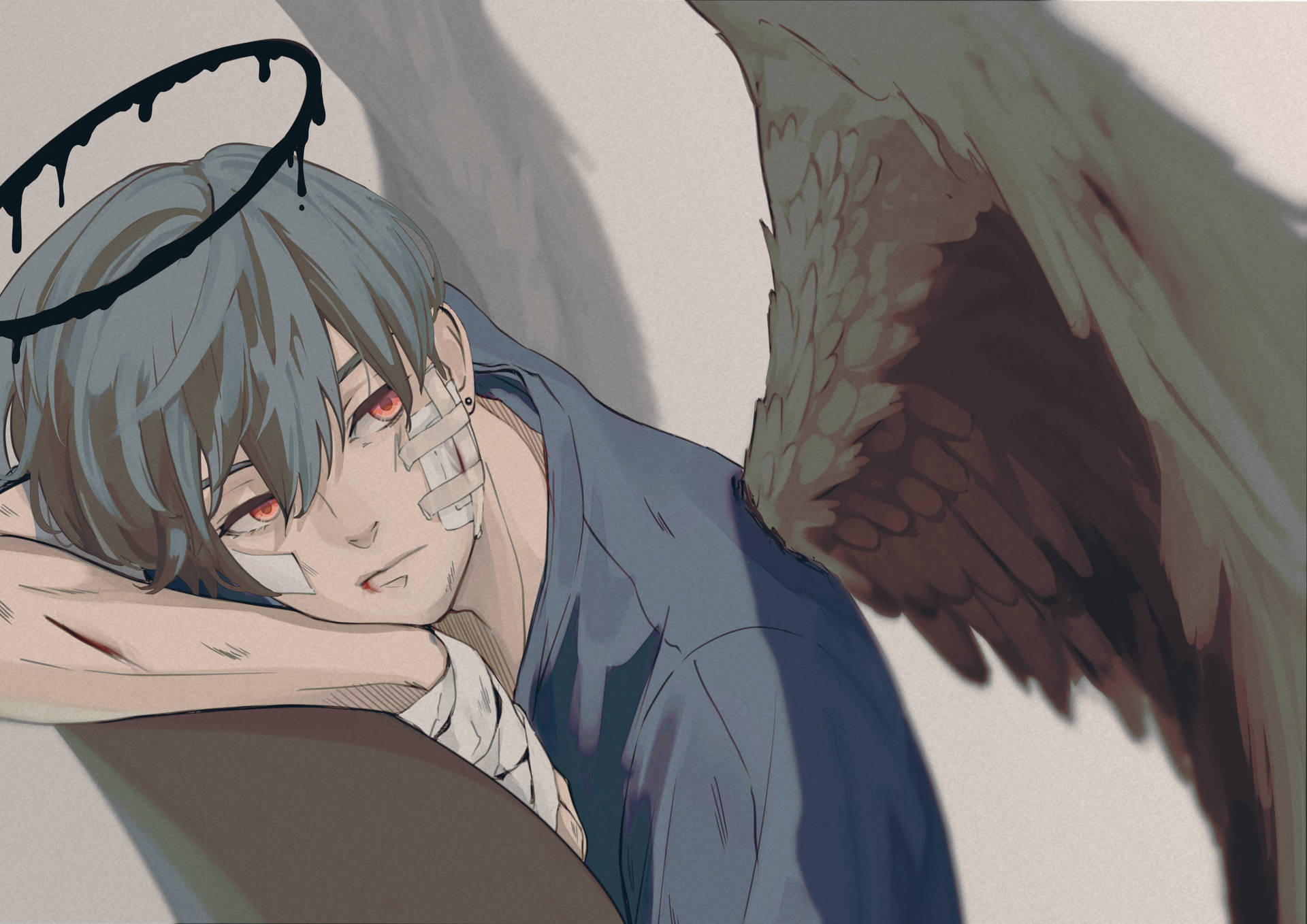 Sad Boy Anime Wallpaper