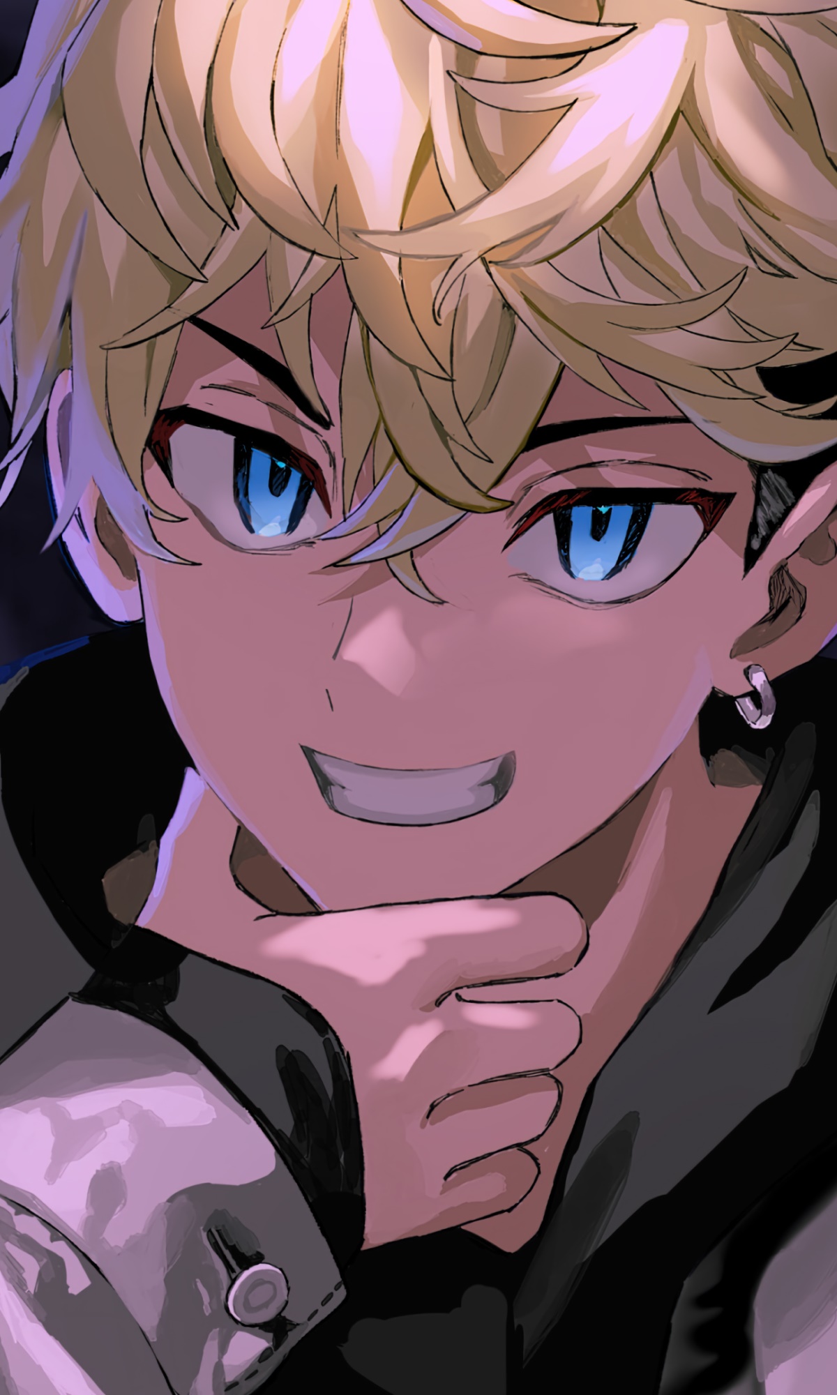 Anime Tokyo Revengers Chifuyu Matsuno Blonde Phone HD Wallpaper
