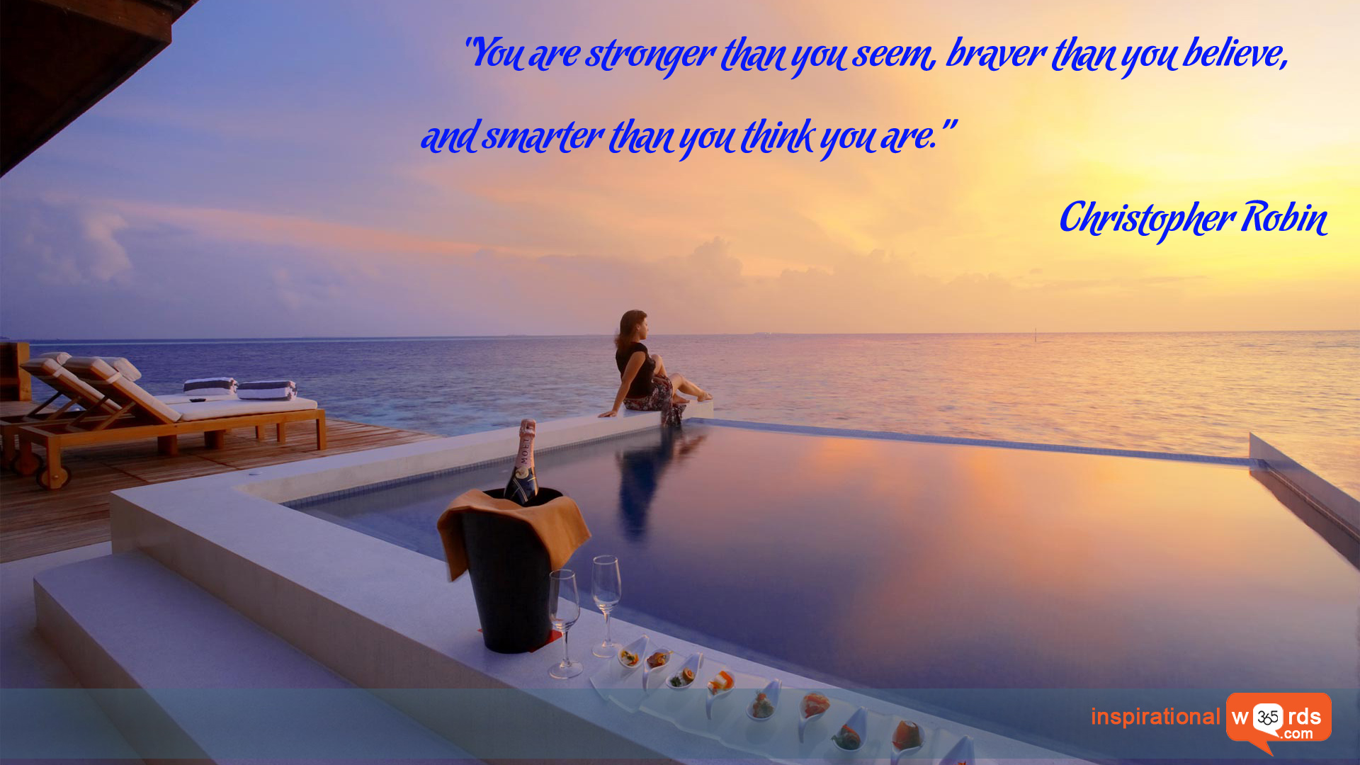 Inspirational Wallpaper Quote By Christopher Robin