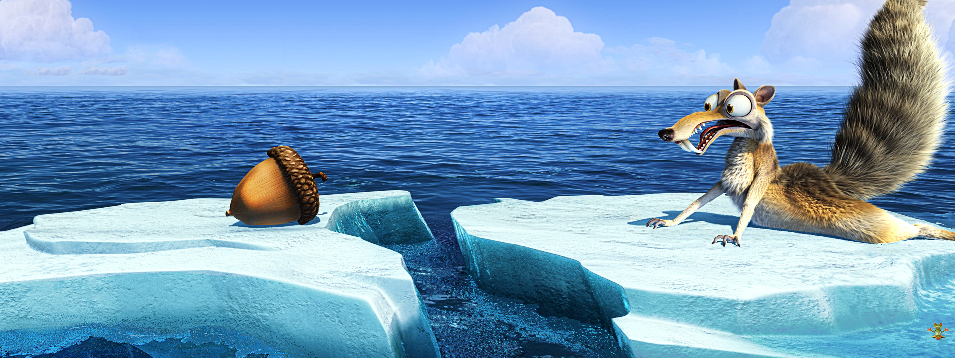 Panoramic Wallpaper Ice Age Continental Drift