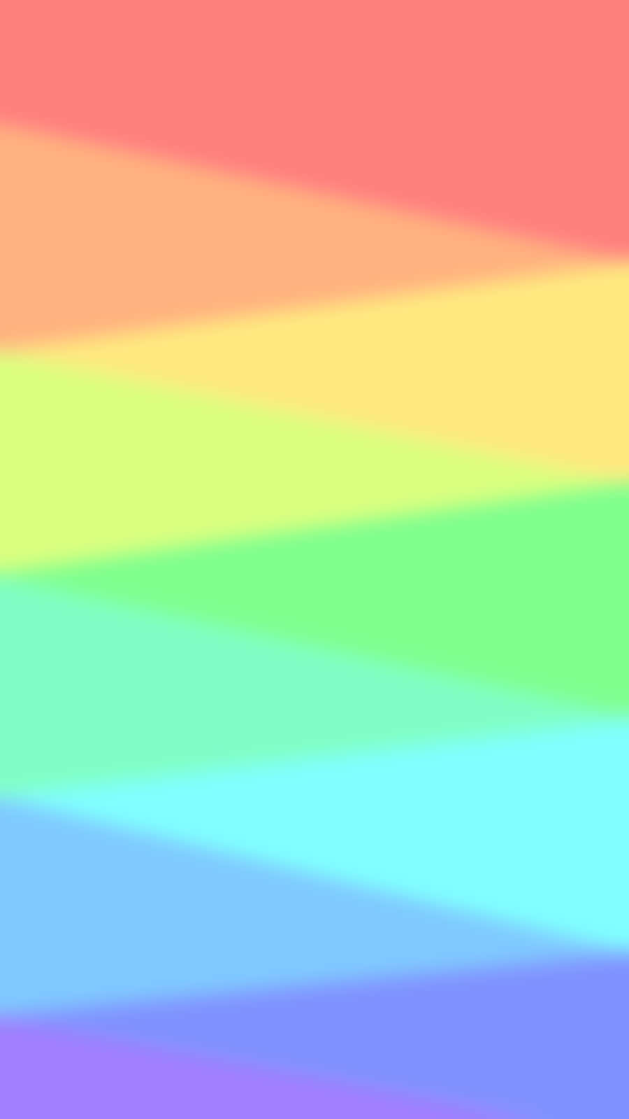 Brighten Your Days With A Vibrant Pastel Rainbow iPhone Wallpaper