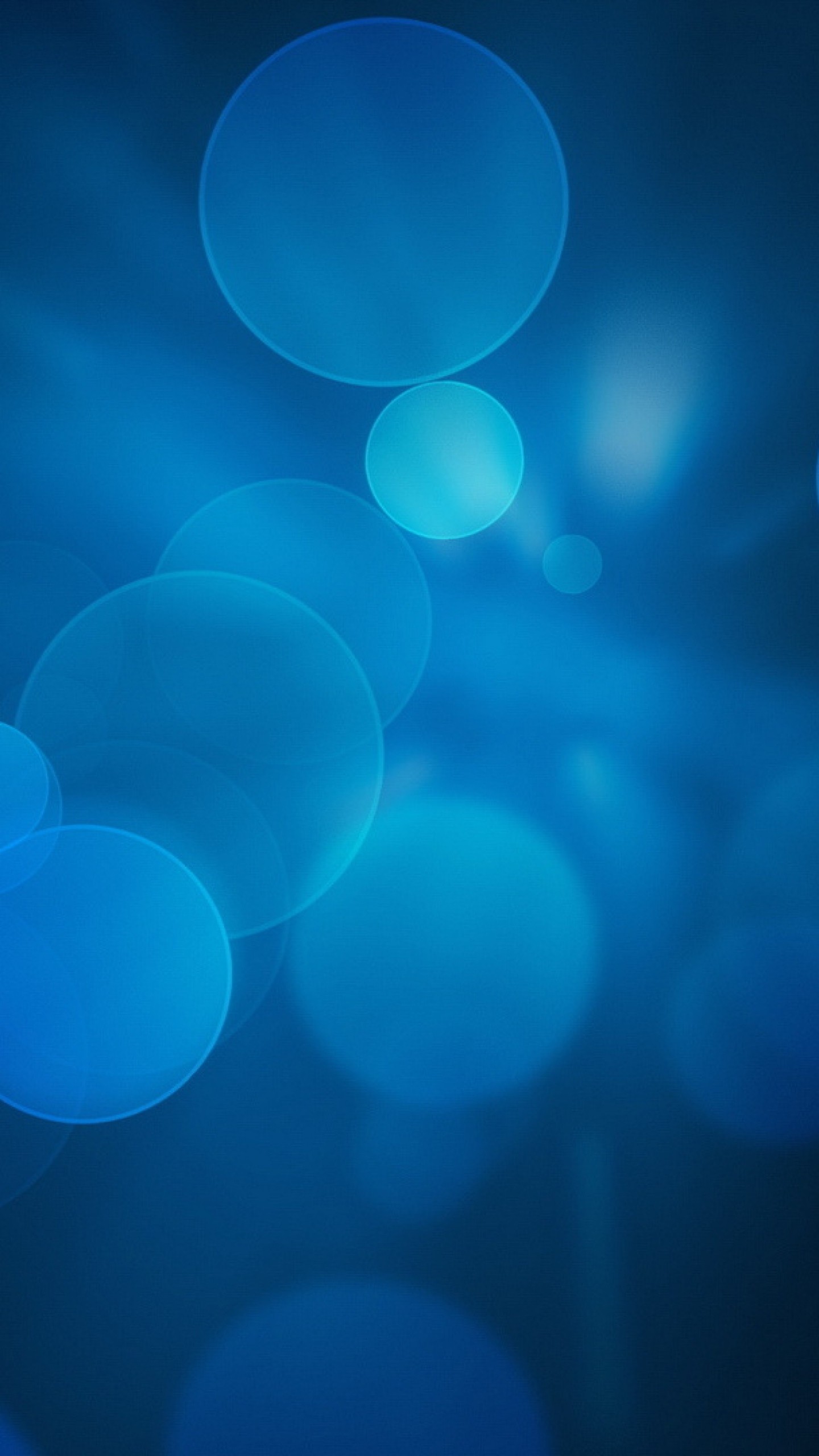 Blue Bubbles Best HD Wallpaper For iPhone And Android Devices