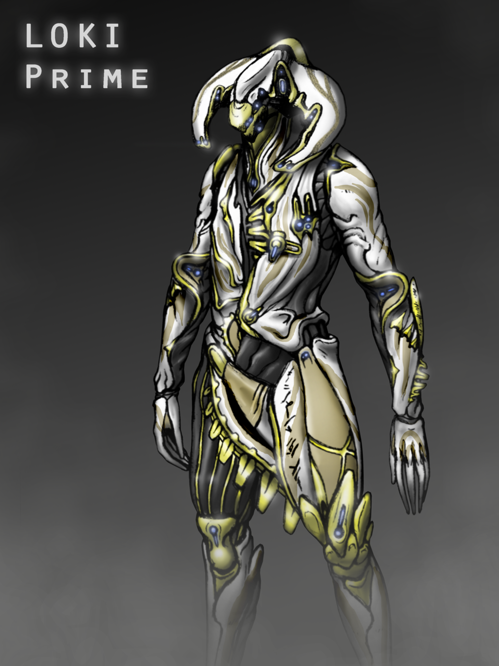 Warframe Loki First Prime Concept