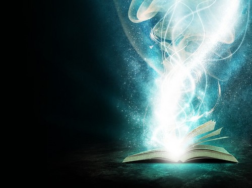 Beautiful Blue Book Books Digital Art Fantasy Image On