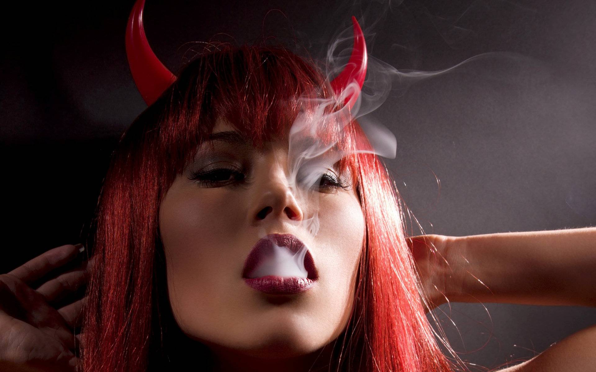 Devil Woman Cosplay Wallpaper