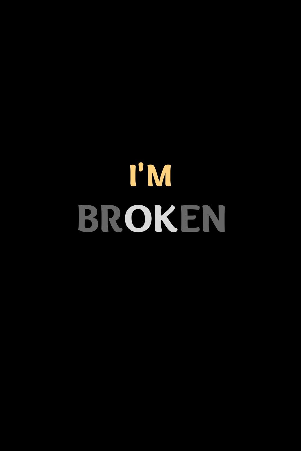Free download 12] Broken Ok Wallpapers on [1000x1500] for your ...